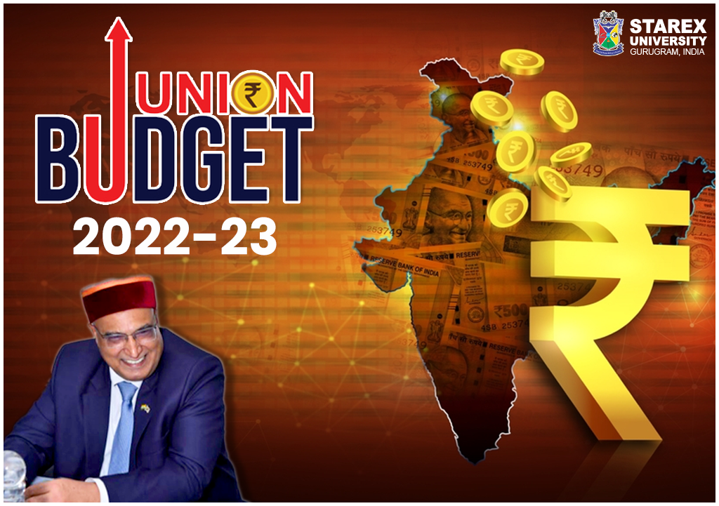 Union Budget 2022-23: Academic Perception from Starex University’s Professor M.M. Goel